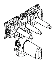 DORNBRACHT INC xTOOL Module de thermostat à encastrer avec 3 robinets à encastrer 3/4"