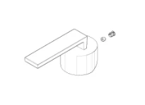 DORNBRACHT WSS Poignée 47 x 45 x 106 mm chromé