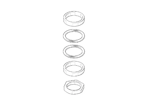 DORNBRACHT WSS Fixation pour inverseur