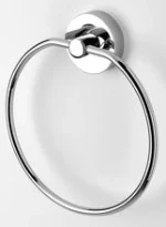 Geesa Luna porte-serviette anneau 16 chromé