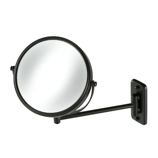 Geesa Mirror Cosmetic Scheerspiegel 200 mm - 1 arm - zwart