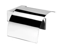 Geesa Modern Art porte-rouleau chromé avec couvercle
