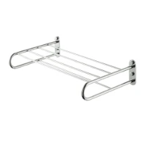 GEESA Hotel Plateau pour serviettes de bain 47,5 cm, avec porte-serviettes