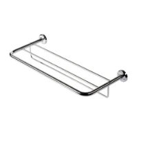 PORTE ESSUIE MURALE GEESA STANDARD 60 - 26 o chromé avec plateau pour serviettes de bain