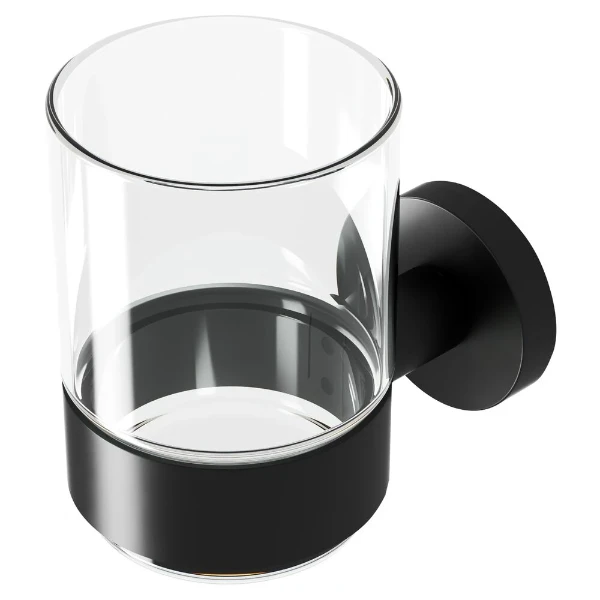 Geesa Nemox Black glashouder zwart mat