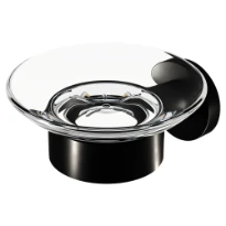Geesa Nemox Black porte-savon noir mat