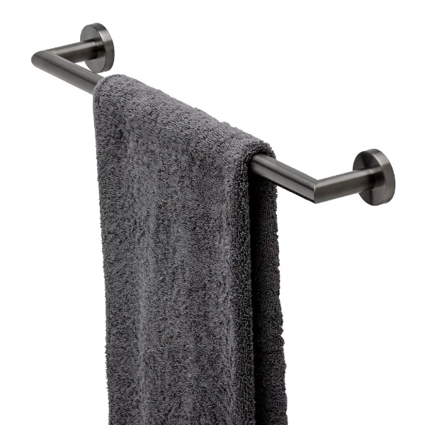 Geesa Nemox BBM Wandhanddoekhouder 45 cm Brushed Black Metal