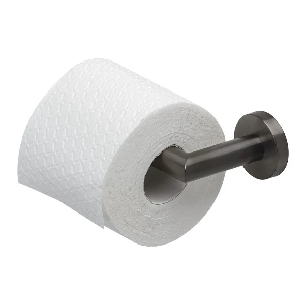 Geesa Nemox wc rolhouder zonder klep brushed black