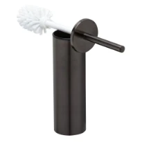 Geesa Nemox BBM porte-brosse, fixation murale noir brossé Metal