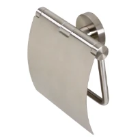 Geesa Nemox porte-rouleau inox avec couvercle