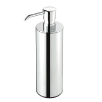 GEESA Circle zeepdispenser staand  chroom