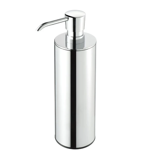 GEESA Circle zeepdispenser staand  chroom