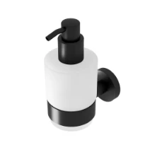 Geesa Nemox Black distributeur de savon 200mm noir
