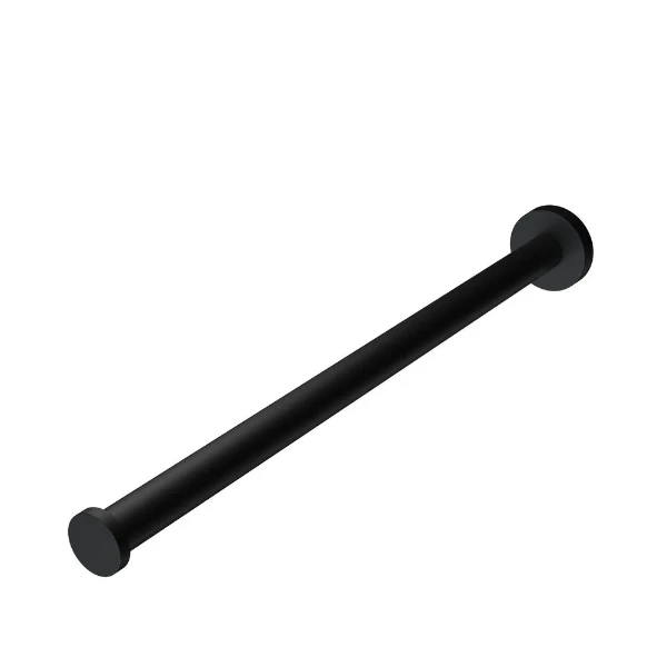 Geesa Nemox Black 1-Lids handdoekhouder, zwart
