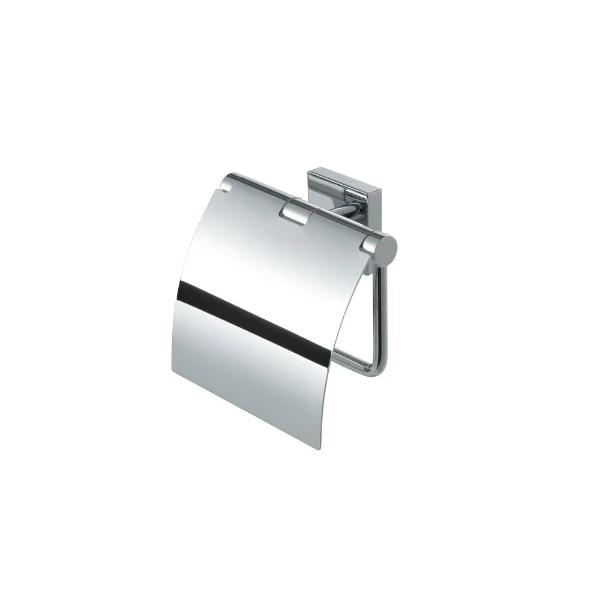 GEESA Nelio Toiletrolhouder m klep  chroom