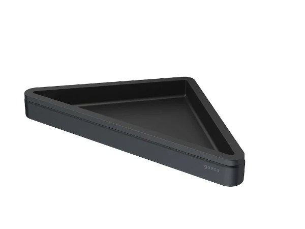 Geesa Frame Hoekplanchet Zwart / Zwart