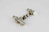 COMBINAISON BEGETUBE raccord mural set trois voies a/ vanne inversee thermostatisable