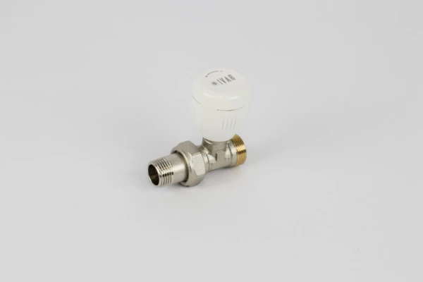 Begetube robinet radiateur manuel droit 1/2 x M24 - volant fixe