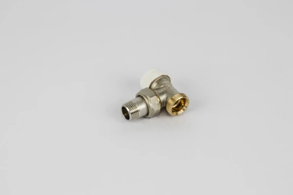 ROBINET DE RADIATEUR BEGETUBE 1/2 X 3/4 EK equerre thermostatisable avec capuchon anti-poussiere