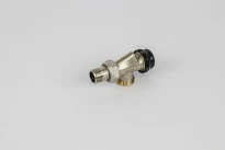 Begetube robinet radiateur thermostatisable équerre inversé 1/2 x EK3/4 - valeurs Kv réglables