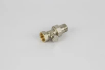 Begetube raccord réglable droit 3/4 x 3/4