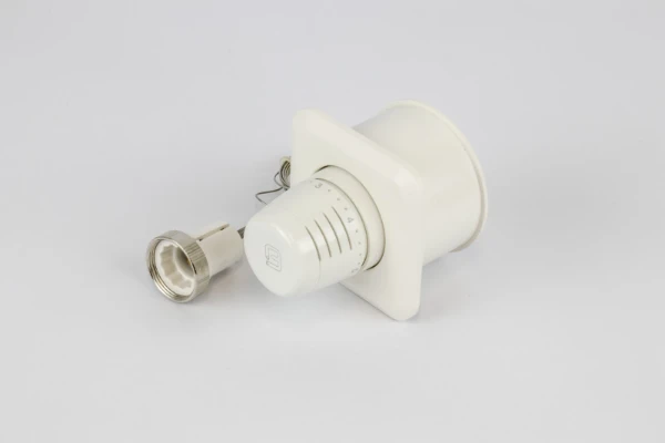 Begetube Tête thermostatique encastré avec télécommande type 5000 - blanc - capillaire 2 mètres