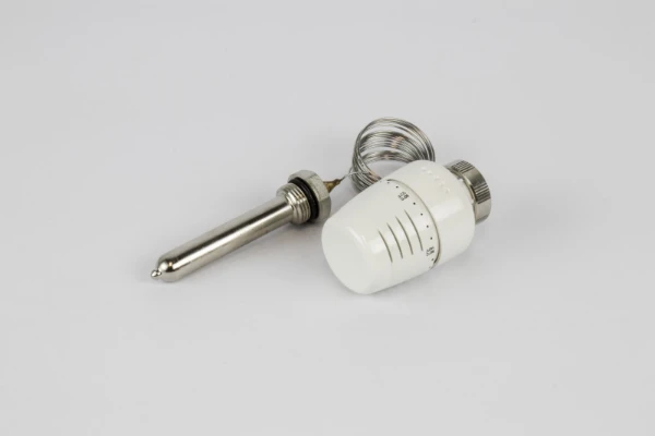 Begetube inbouw thermostaatkop met contactvoeler type 5000 - wit - capillair 2 meter