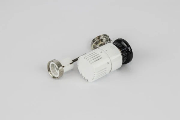 Begetube Tête thermostatique aérien avec télécommande type 4000 - blanc - capillaire 2 mètres