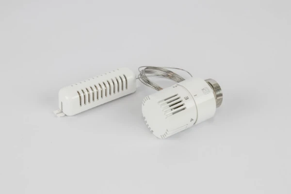 Begetube inbouw thermostaatkop met afstandsvoeler type 4000 - wit - capillair 2 meter