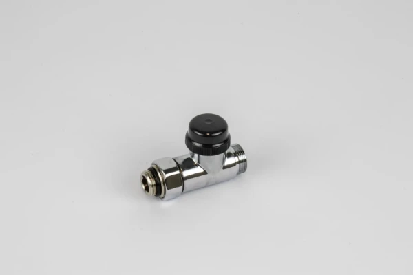 Begetube Optima thermostatiseerbare rechte radiatorkraan 1/2 x M24 - met instelbare Kv-waarden - chroom