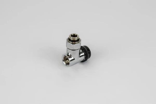 ROBINET DE RADIATEUR BEGETUBE OPTIMA 1/2 X 1/2 chromé équerre