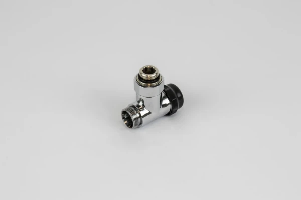 Begetube Optima vanne de radiateur équerre thermostatisable 1/2 x M24 - avec valeurs kV réglables - chromé