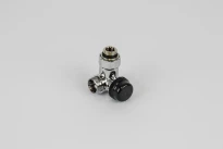 Begetube Optima vanne de radiateur équerre thermostatisable droite 1/2 x M24 - avec valeurs kV réglables - chromé