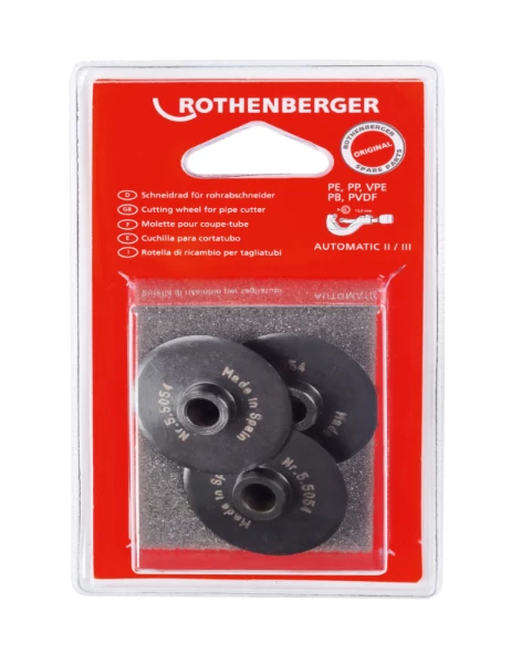 Rothenberger WSS molette de rechange (set 3pcs) pour coupe-tube - prix par set