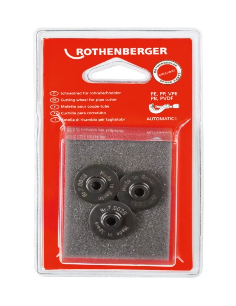 Rothenberger WSS molette de rechange (set 3pcs) pour coupe-tube - prix par set