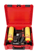 Rothenberger set de soudage manuel Super Fire 4 hot box, 7/16"-eu, b (incl. mapp gaz b) - set contient: barre de maintien (nr. 1500001354), brûleur cyclone (nr. 35457), brûleur à point fin (nr. 35455)