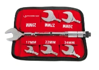 Rothenberger ensemble de clés de fourche de couple, 6 pièces 17,22,24,26,27,29mm