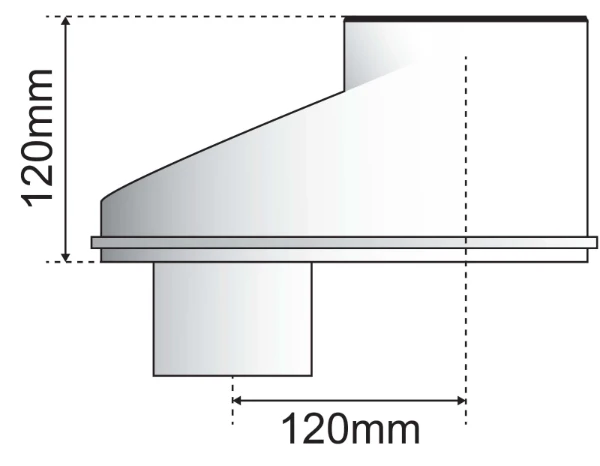 Bulex Kit d’adaptation pour aller de parallèle vers concentrique 80/125