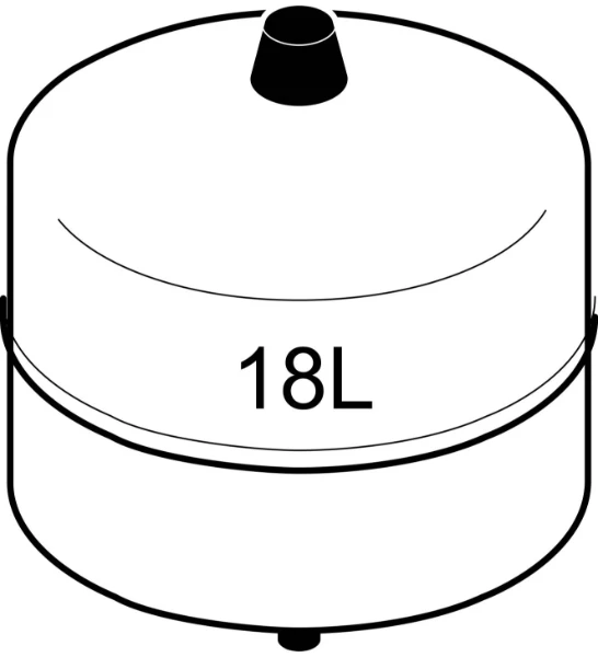 BULEX Vase d'expansion 18 litres
