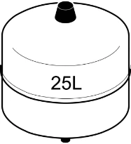 BULEX Vase d'expension 25 litres