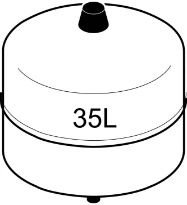BULEX Vase d'expension 35 litres