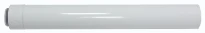 Bulex RGA concentrique PP/acier allonge (longueur 1000mm) 80/125 mm