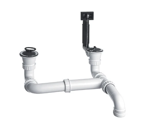 Blanco Blancotop af-en overloopgarnituur dubbel 6/4