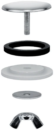 Blanco bouchon 48 mm inox