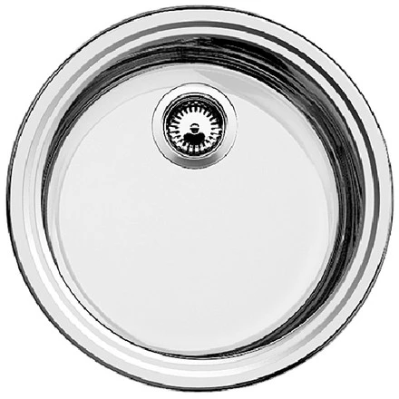Blanco Rondosol évier encastrable 450 MM 1 BAC ROND INOX
