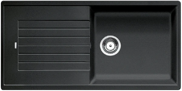 Blanco Zia XL 6S évier encastrable anthracite ral 7016 silgranit puradur ii vidage manuel