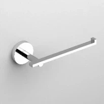Clou Flat porte-rouleau sans couvercle - chromé