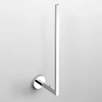 Clou Flat porte-rouleau de réserve - chromé