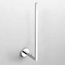 Clou Flat porte-rouleau de réserve - chromé