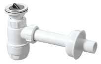 MCALPINE McA Plugbekersifon+muurbuis+roz 60x32mm